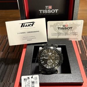 Tissot Black Chronograph Watch